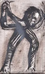 James Davis, Street Warrior, lithograph 10/90