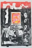 Juan Davila, Grafting, 1989, screenprint H.C. 1/11