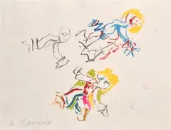 Willem de Kooning, For Lisa, lithograph 7/250