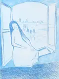 Robert Dickerson, The Window, etching 17/20