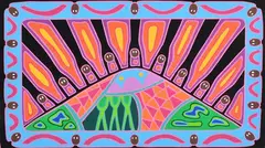 Sally Morgan, New Day, 1989, screenprint 54/95