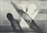 Charles Blackman, Angles of Time, 1966-67, lithograph 22/75