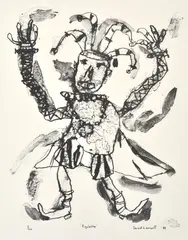 Rigoletto by David Larwill, 1989, lithograph 7/20, sold Mar 2013