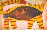 Graham Fransella, Cat Fish, 1997, etching 5/35