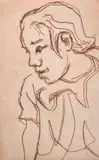 Donald Friend, Blake, etching 15/50
