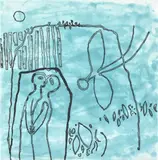 Guy Warren, Coming of the Wingman, 1998, etching 2/25