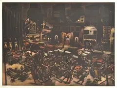 Geoff Ricardo, Love Street, 1999, drypoint and aquatint A/P