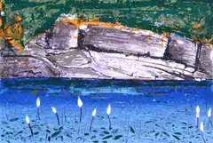 Greg Mallyon, Stony Creek Lorne, 1995, screenprint 40/50