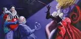 Jill Del MacE, Carnivale, oil on canvas