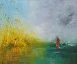 David Boyd, The Departure, oil on canvas