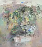 Fraser Fair, Landscape, 1979, oil on canvas