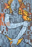Frank Malerba, Explore, acrylic on canvas