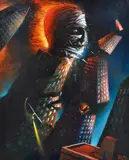 James Davis, Night Storm, 1991-1992, oil on canvas