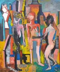 Peter Walsh, Untitled, oil on canvas