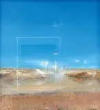 Ken Johnson, Saturation, acrylic on canvas