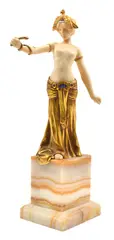 Ferdinand Preiss, *, Bronze, ivory, marble