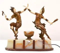 Charles Raphaël Peyre, *, Bronze, ivory, onyx, marble