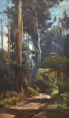 John Ford Paterson, In the Dandenongs, 1885, oil on canvas