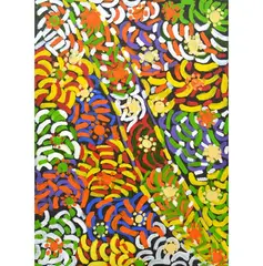 Mary Kanngi, Ngambu Ngambu, 2000, acrylic on canvas