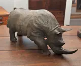 Christian Maas, Rhinoceros, cast bronze