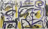 Dick Watkins, Untitled, 1978, mixed media on paper