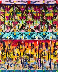 Michael Johnson, Liminal or = Crackerjack, 2004, oil on canvas