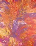 Gloria Tamerre Petyarre, Bush Medicine, acrylic on canvas