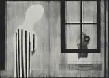 Charles Blackman, Interior, 1966-67, lithograph 95/100
