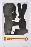 Charles Blackman, Alice's Shadow and Friend, etching 76/90
