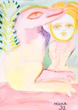 Mirka Mora, Girl and Animal