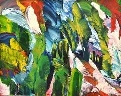 Derek O'Connor, Unplanned Garden, 2002, oil on canvas