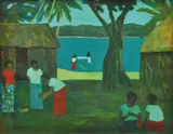 Ray Crooke, Island Scene