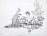 Ida Rentoul Outhwaite, An Old Man Kangaroo