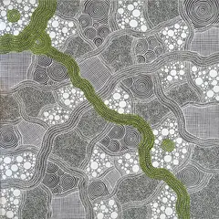 Tarisse King, My Country, 2011, acrylic on linen