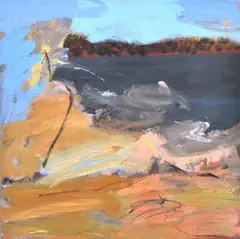 Michael Taylor, Landscape, 1978, oil on canvas