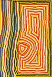 Ningie Nangala, Inyaroo Tjurrnu (Soakwater), 2003, acrylic on linen