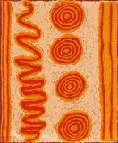 Kawayi Nampitjinpa, Untitled, 2010, acrylic on linen