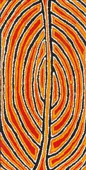 Untitled by Eileen Napaltjarri, 2007, acrylic on linen, sold Oct 2012