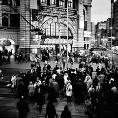 Angus O'Callaghan, Under the Clocks, archival print on rag paper 2/10