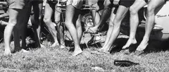 Rai Banda, Summer Days - Feet, 1970/1998, silver gelatin photograph