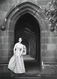 Bruno Benini, Helen Homewood wearing a Hall Ludlow gown, University of Melbourne
