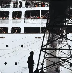 Angus O'Callaghan, Fairstar Silhouette, archival print on rag paper 1/10