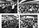Wolfgang Sievers, Four Photographs of Clothing Factory, Fitzroy (Sweat Shop)