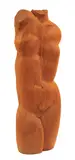 Manolo Ruiz Pipó, Female Torso, 1974, timber sculpture