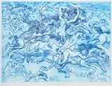 Donald Friend, Arcadian Spring, etching 10/20