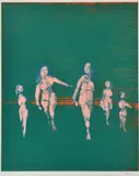 Sidney Nolan, Women in a Field, screenprint 5/70