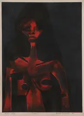 Barbara Hanrahan, Figure, 1964, etching A/P