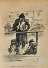 A City of Melbourne Solicitor by S.T. Gill, 1856, lithograph, sold Sep 2012