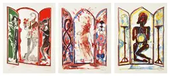 Andrew Sibley, Set of three lithographs, iii) Paper Guru