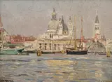 Will Ashton, Venice, oil on canvasboard